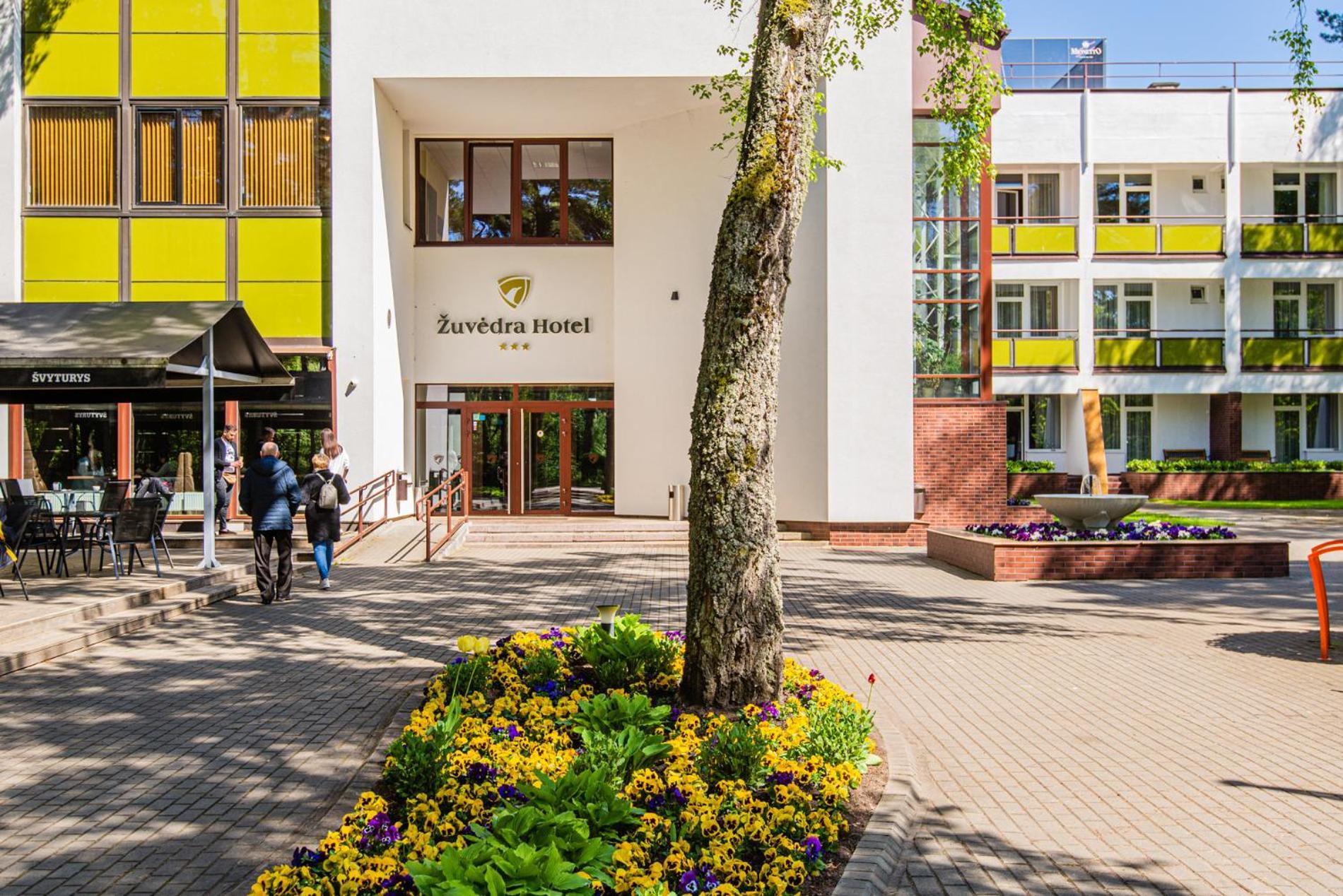 Zuvedra Hotel Palanga Bagian luar foto