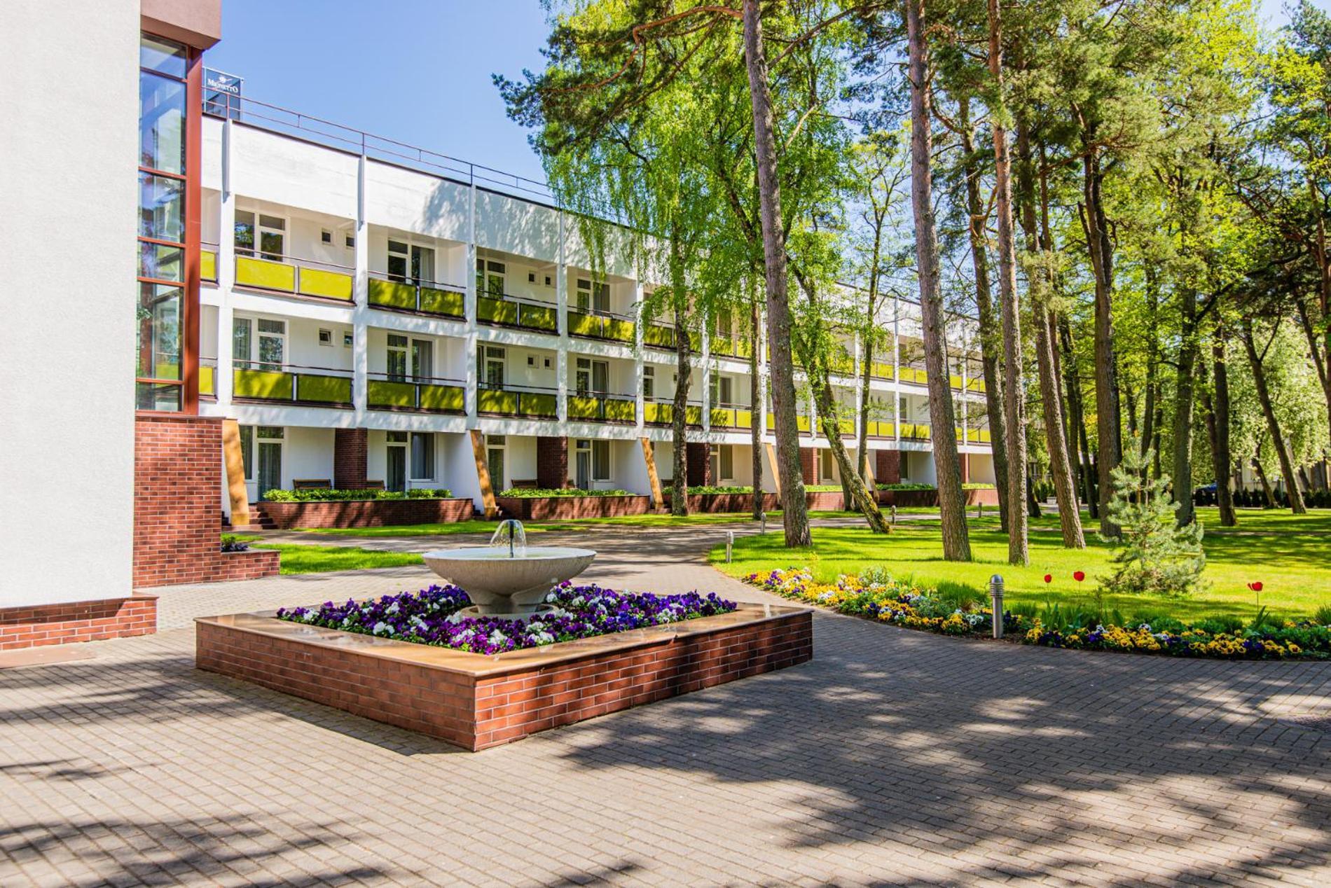 Zuvedra Hotel Palanga Bagian luar foto