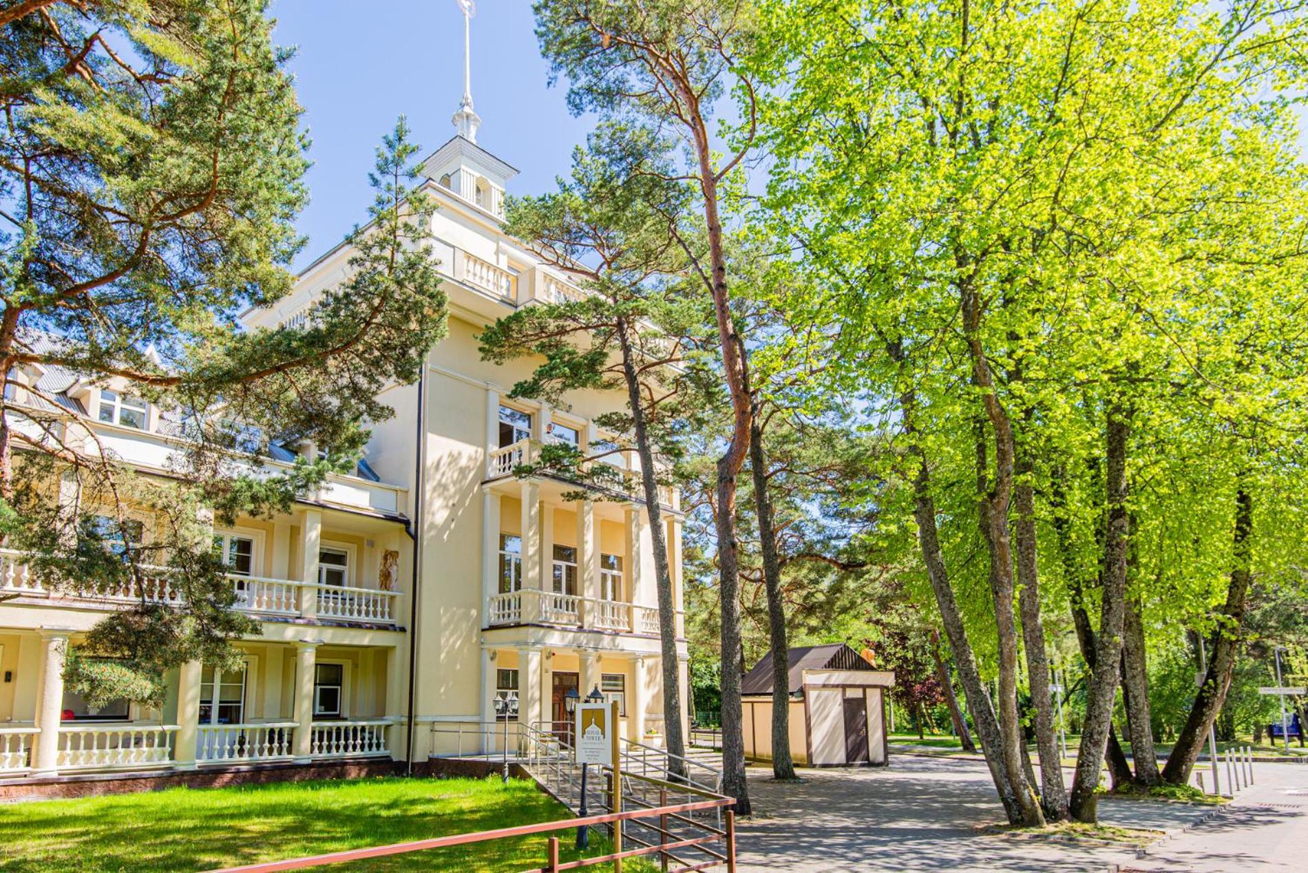 Zuvedra Hotel Palanga Bagian luar foto